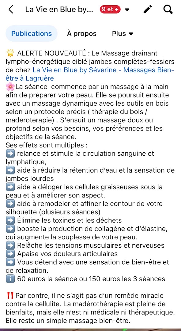 La vie en Blue by Séverine massages bien-être · Photos 9